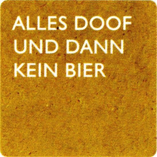 Magnet Alles doof