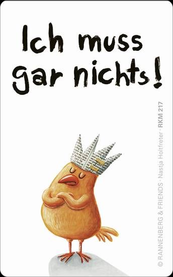 Magnet Ich muss