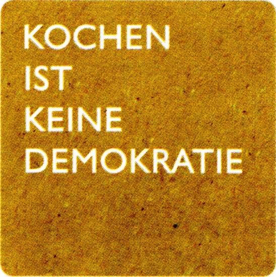 Magnet Kochen ist keine...