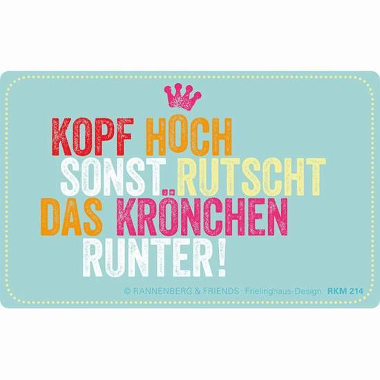 Magnet Kopf hoch