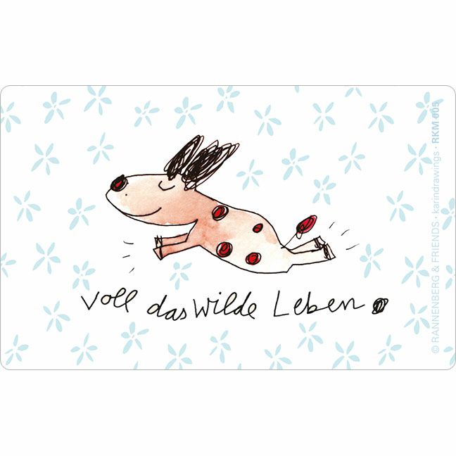 Magnet Voll das wilde Leben