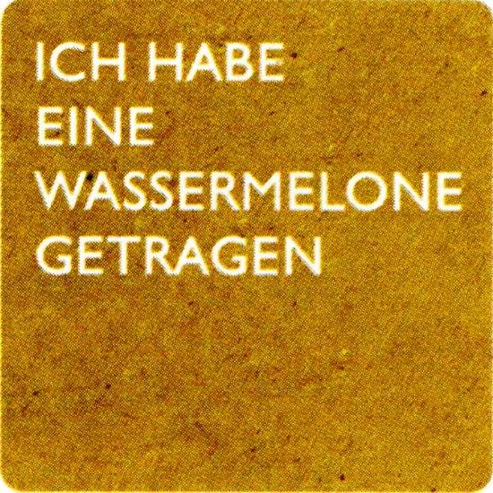 Magnet Wassermelone getragen...