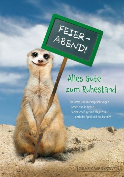 Maxi Card Feierabend