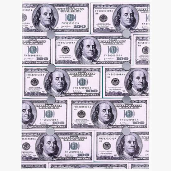 Magnettafel Dollar Bill