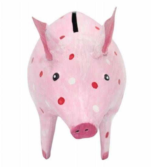 Sparschwein Mini gepunktet