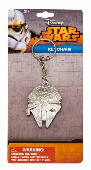 Metall Schlüsselanhänger Millenium Falcon
