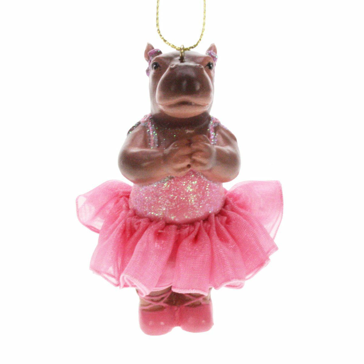 Nilpferd Ballerina Anhänger