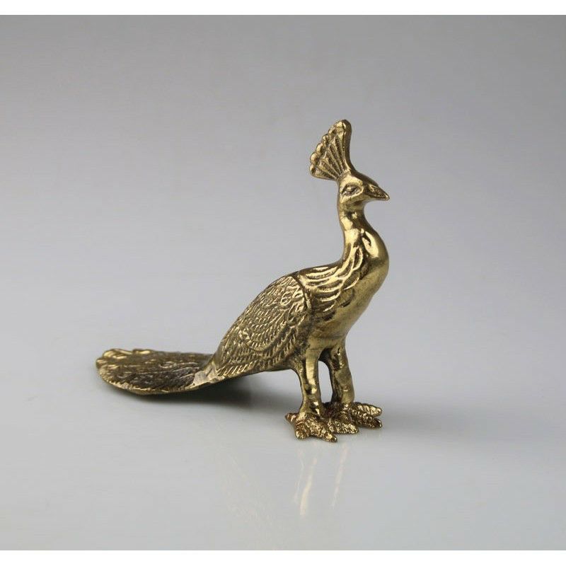 Pfau Aluminium goldfarben