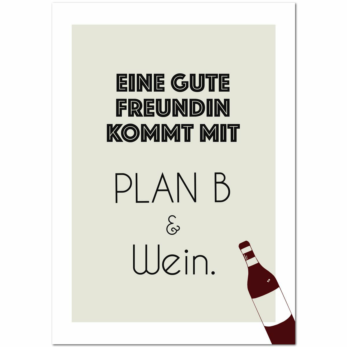 Postkarte Plan B
