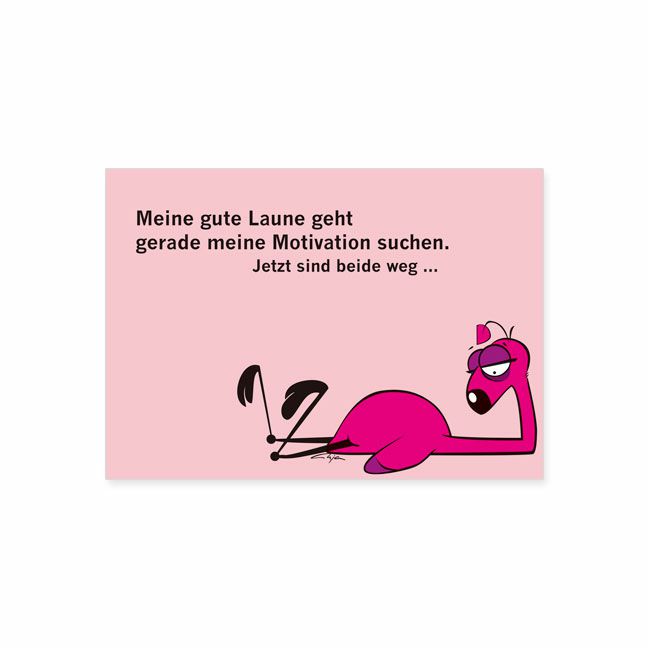 Postkarte Motivation suchen