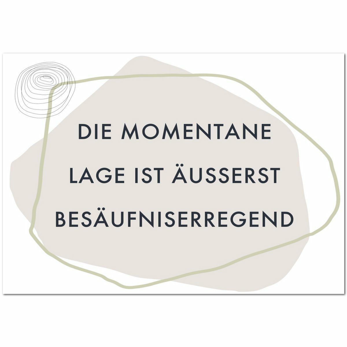 Postkarte Besäufniserregend