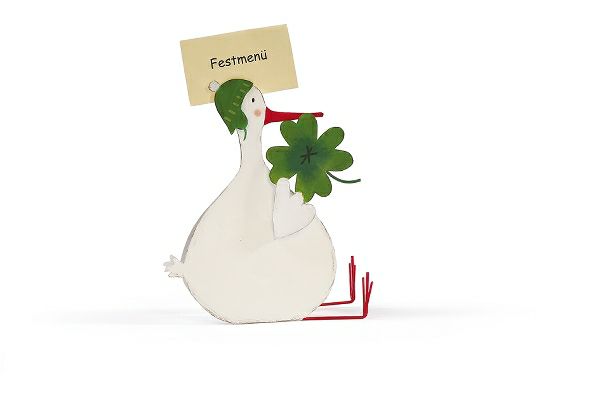 PräsENTE mit Kleeblatt Klipper