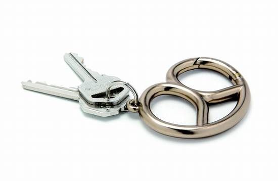 Pretzel Keyring