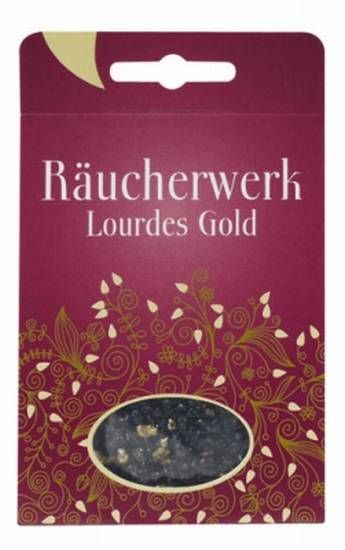 Lourdes Gold Räucherwerk