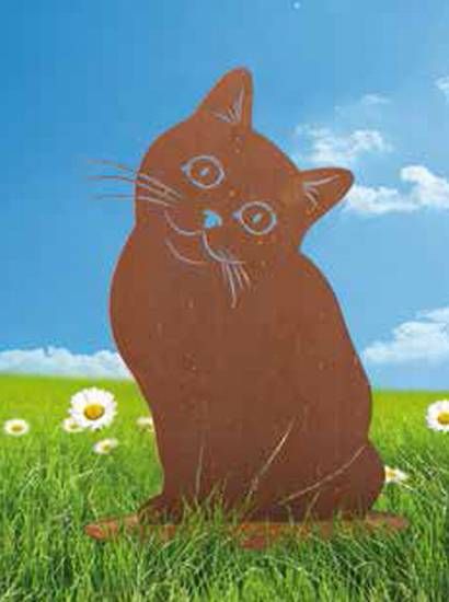 Katze elegant Edlerost