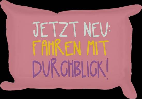 Scheibenschwamm Fahren mit Durchblick