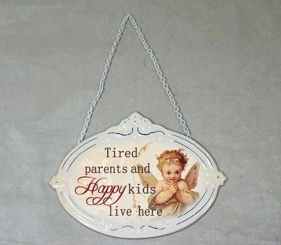Schild Happy kids