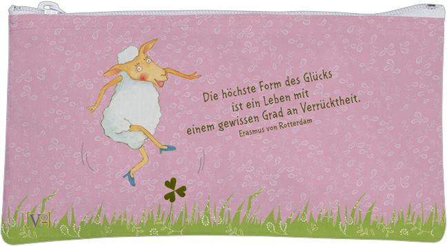 Etui-Täschchen Form des Glücks