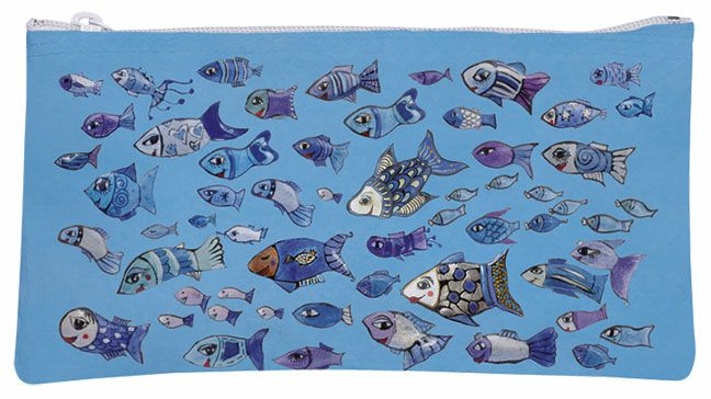 Etui-Täschchen Kleine Fische