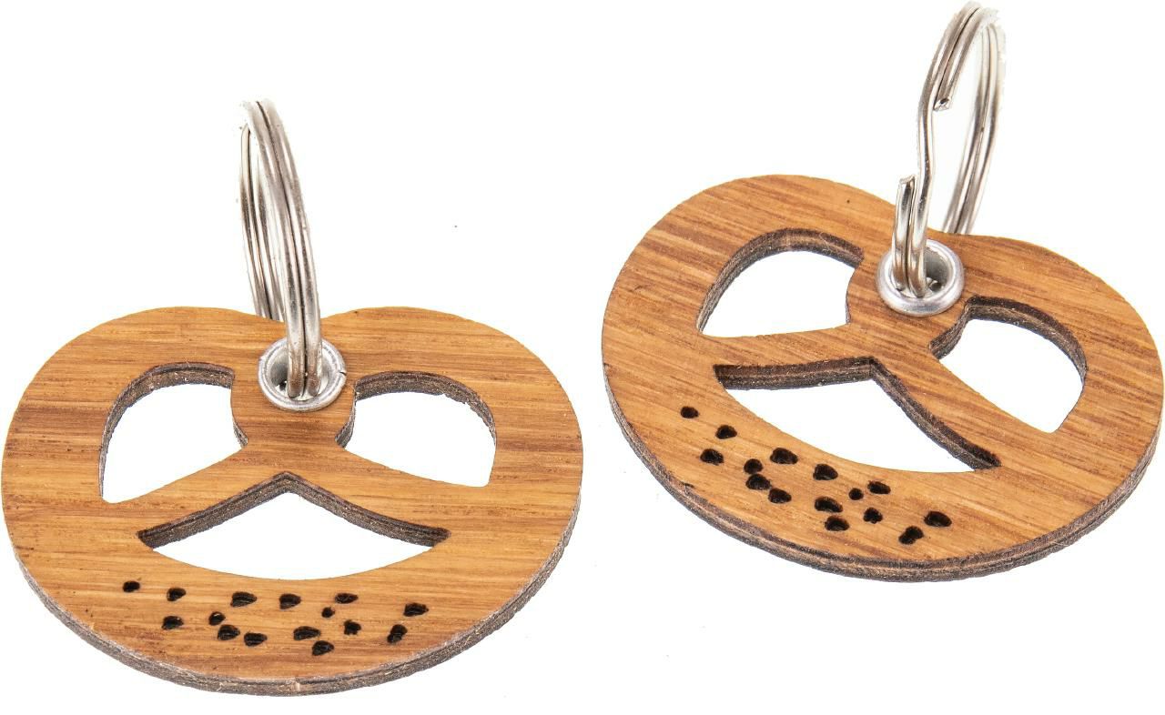 Holz Schlüsselanhänger Breze