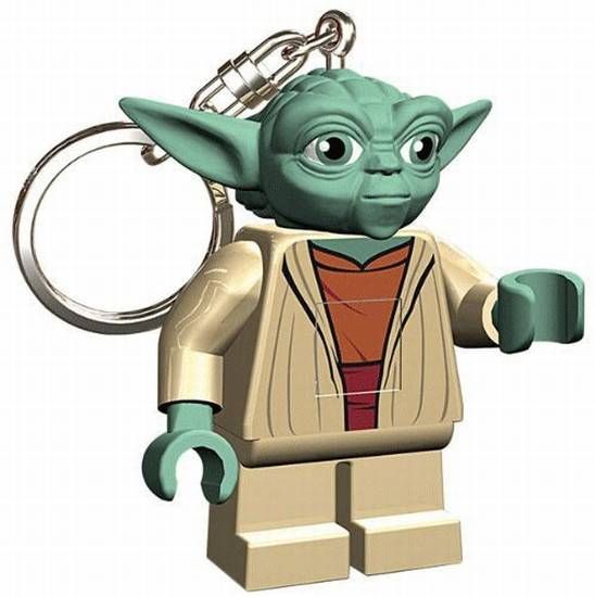 Lego Star Wars Mini-Taschenlampe mit Anhänger Yoda