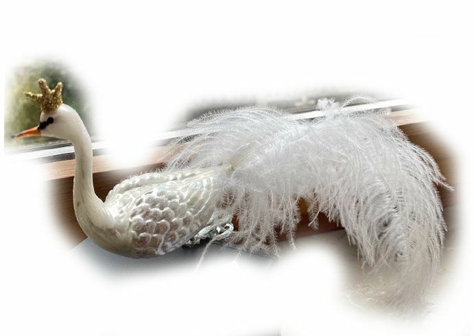 Christbaumschmuck Schwan majestätisch
