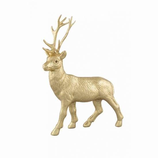 SOLNA HIRSCH Glitter gold M