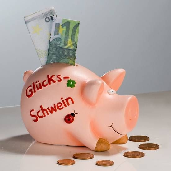 Sparschwein Glücksschwein