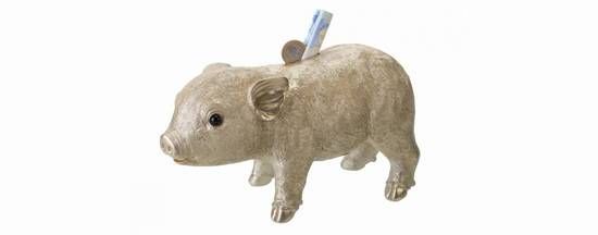 Sparschwein Selva gold