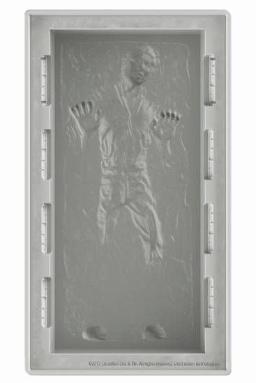 Star Wars DX Silikon-Form Han Solo in Carbonite