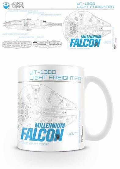 Star Wars Episode VII Tasse Millenium Falcon Sketch