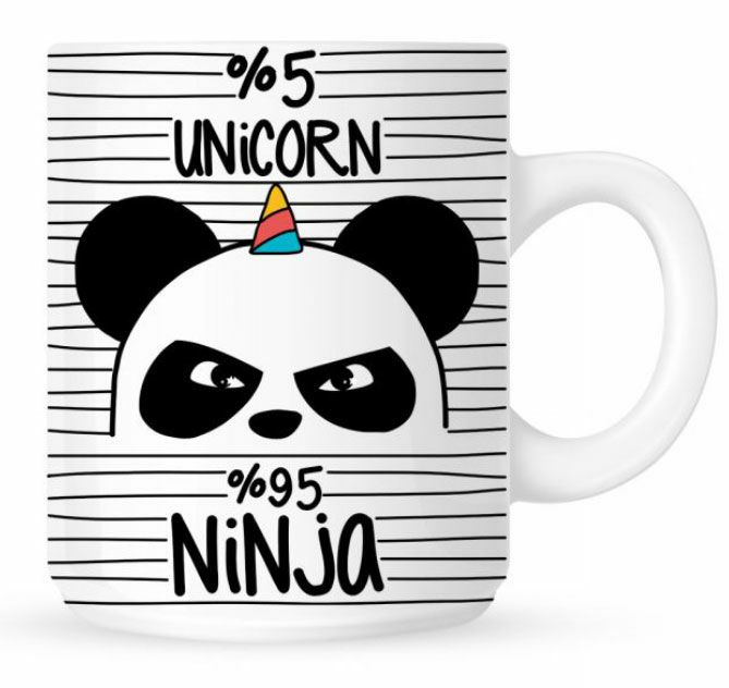 Tasse Einhorn Ninja