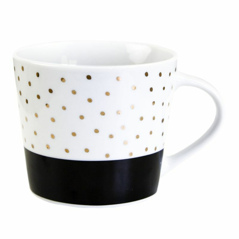 Goldstücke Tasse Goldpunkte
