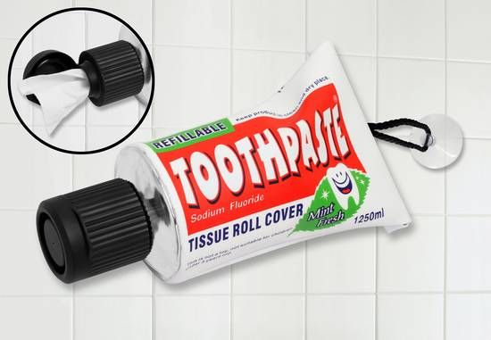 Toothpaste Tissue Roll Cover