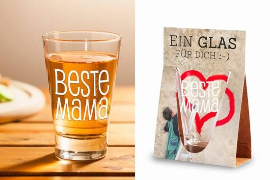 Trinkglas Beste Mama