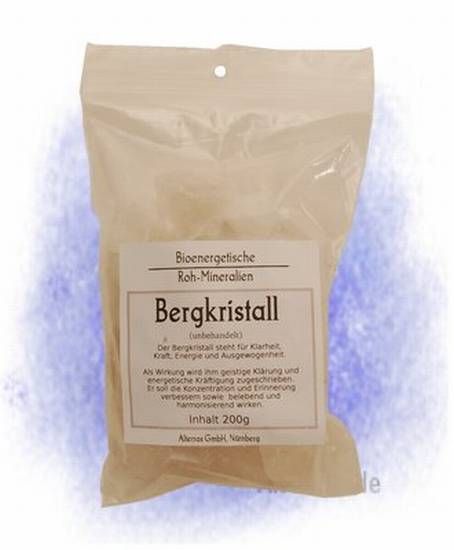 Trinkwassermineral - Bergkristall