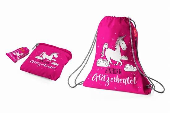 Turnbeutel Einhorn Glitzerbeutel