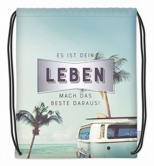 Turnbeutel Es ist dein Leben