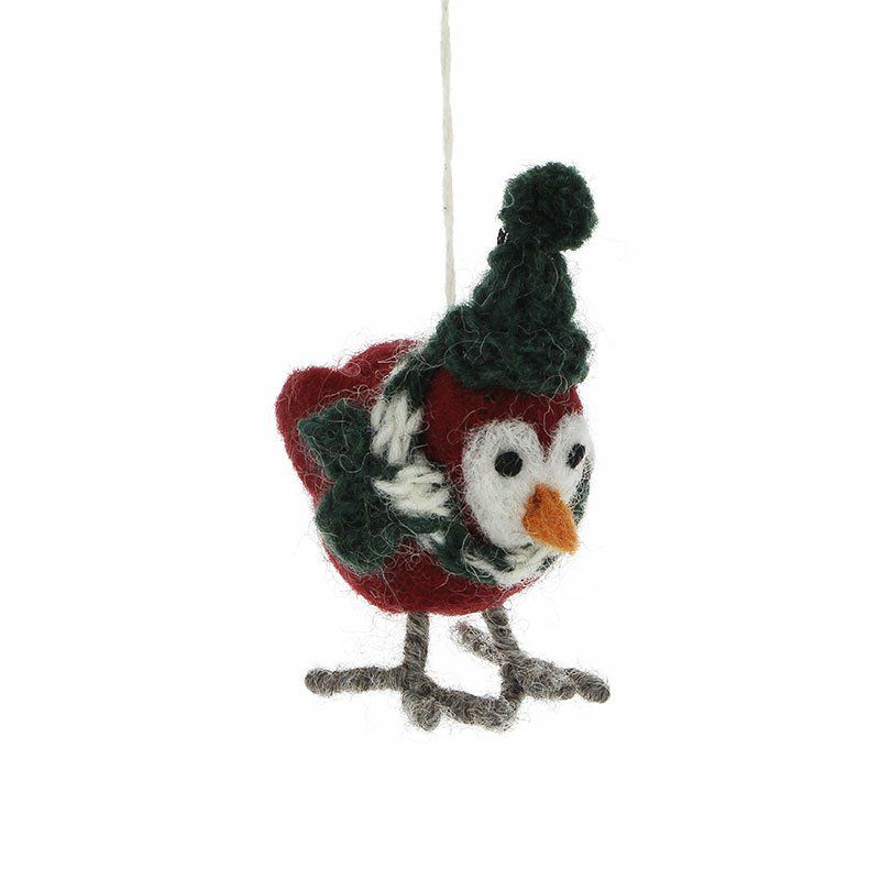 Filzhänger Weihachtsvogel Irmi