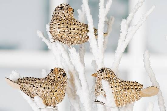 Vogel Brillant Baumschmuck