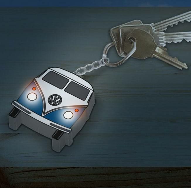 VW Schlüsselanhänger Campervan mit LED