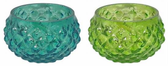 Ocean Noise Teelichtglas grün