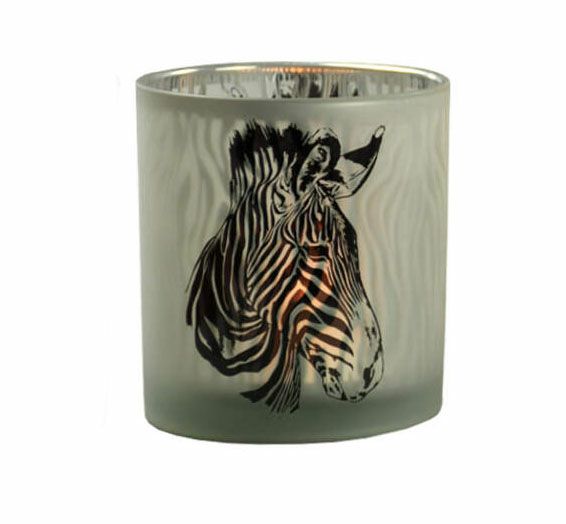 Windlicht Afrika Zebra