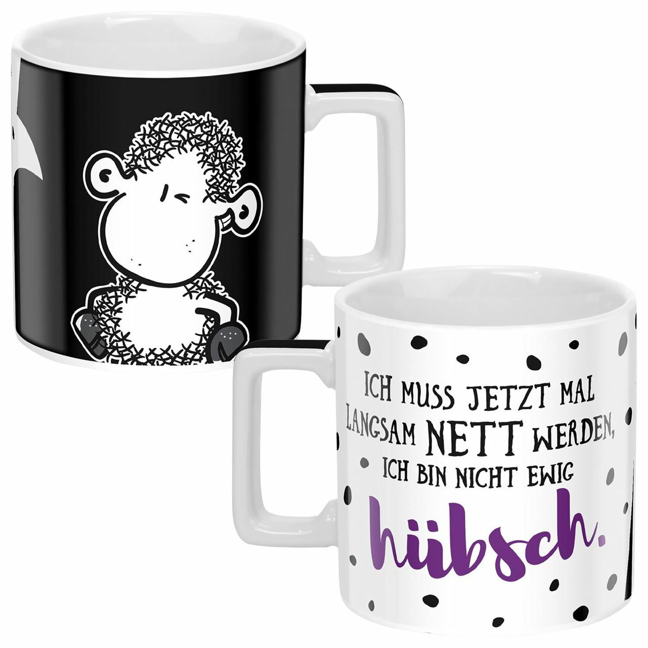 Wortheldtasse Hübsch