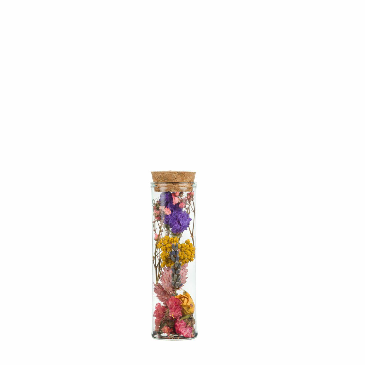 Trockenblumen Wunschflasche klein