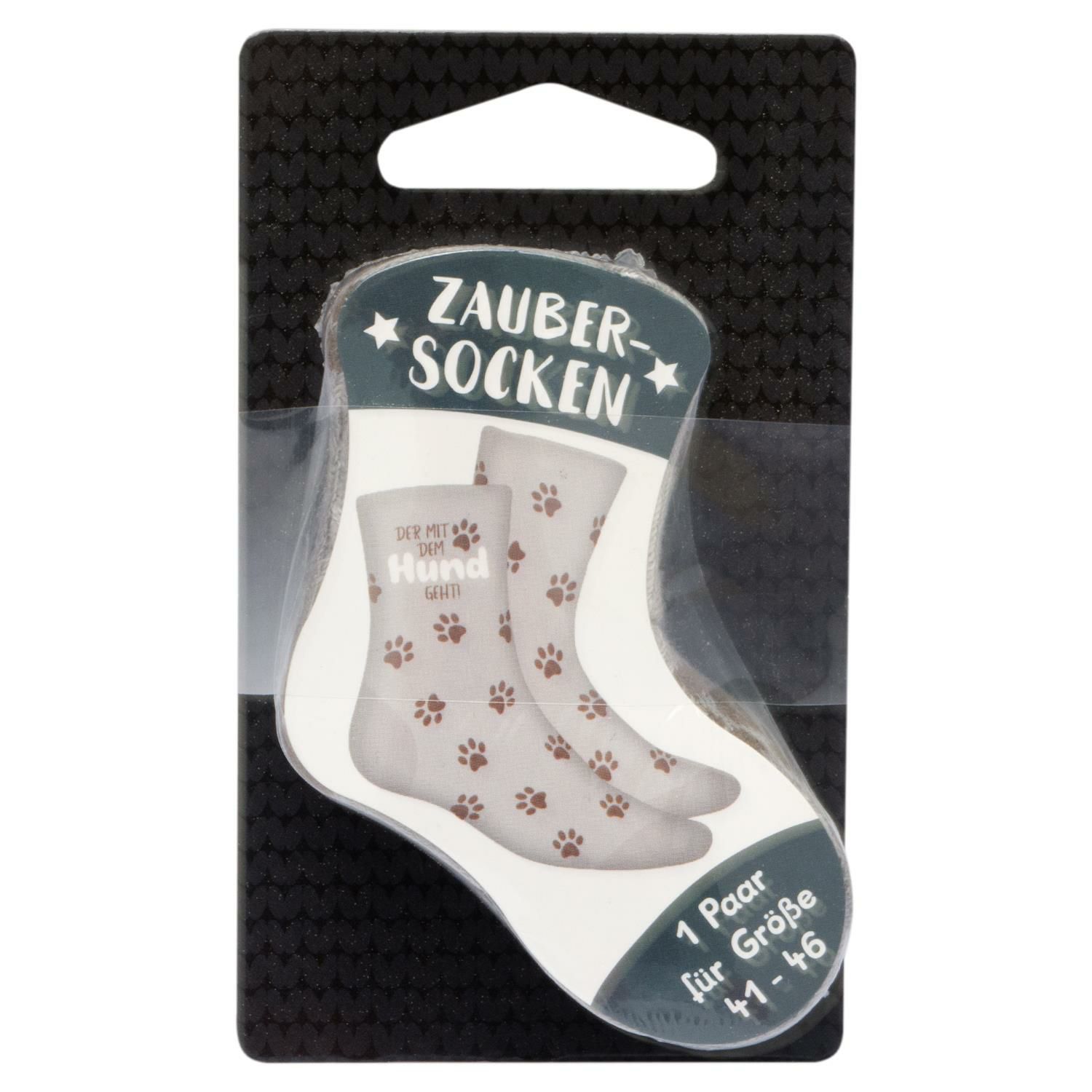 Zaubersocken  Der mit dem Hund geht