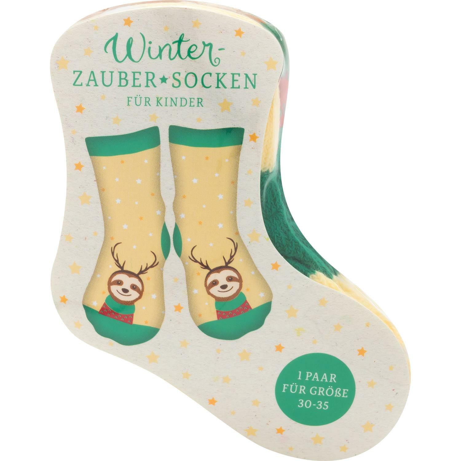 Zaubersocken für Kinder Faultier