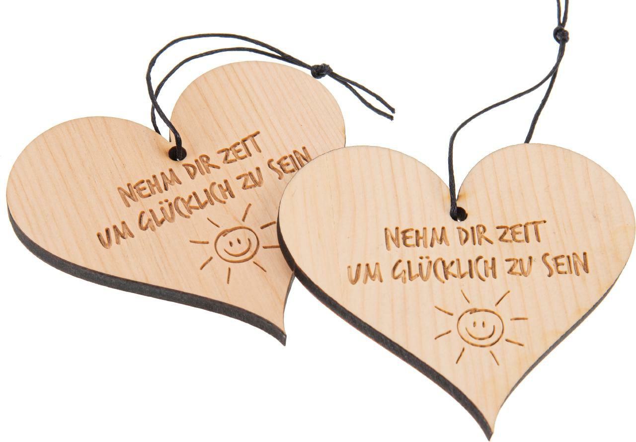 Zirbenherz Nehm dir Zeit