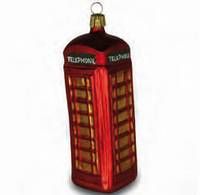 Glasschmuck London Telefonzelle