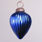 Glasspindel Cusca blau